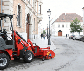 Loaders with Sweeper Attachment: Efficient Equipment for Street Cleaning in European Cities