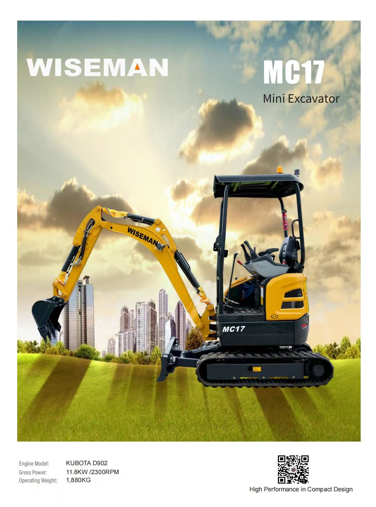 Prezzo del miniescavatore