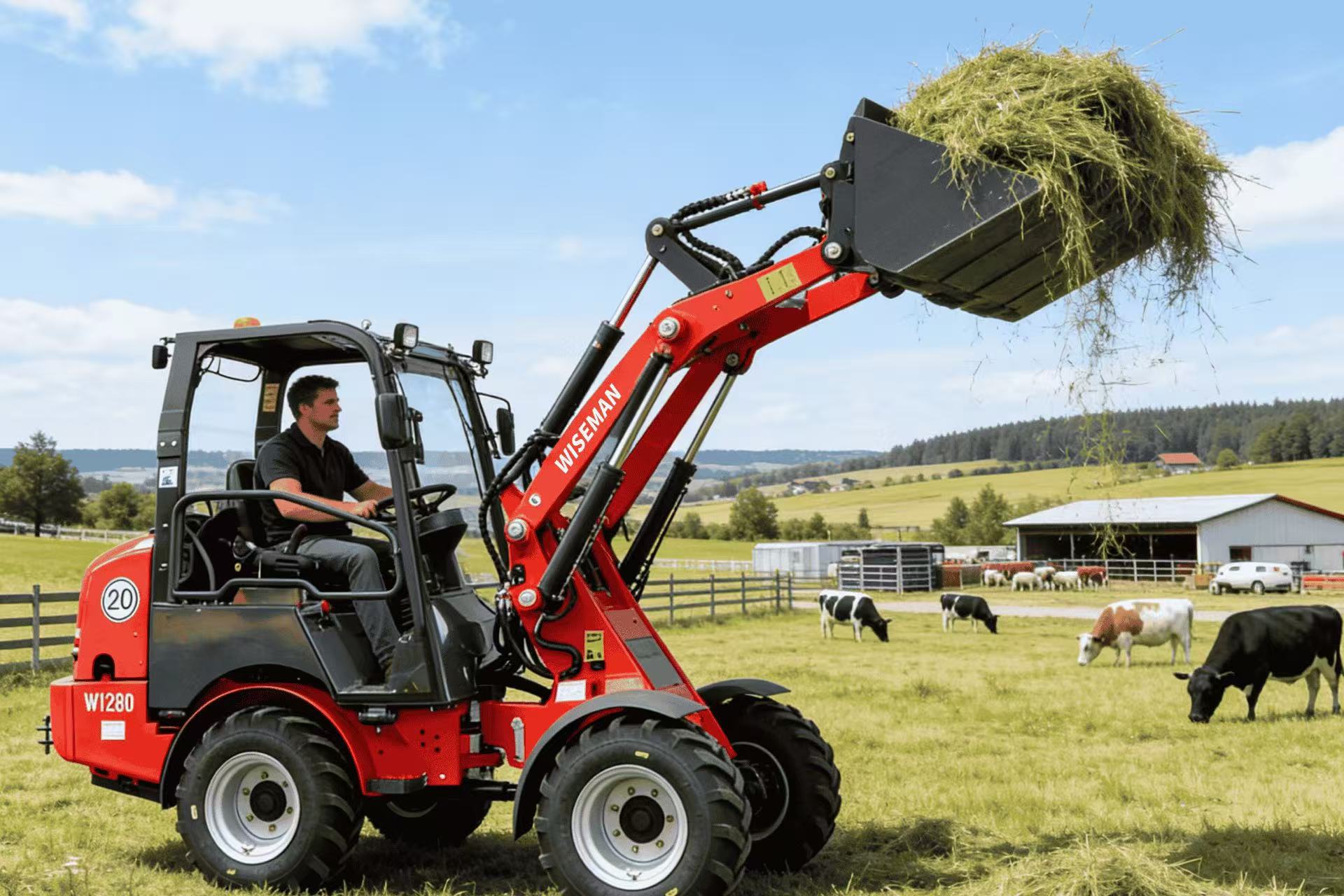 Minicarregadora compacta potente Minicarregadora compacta potente