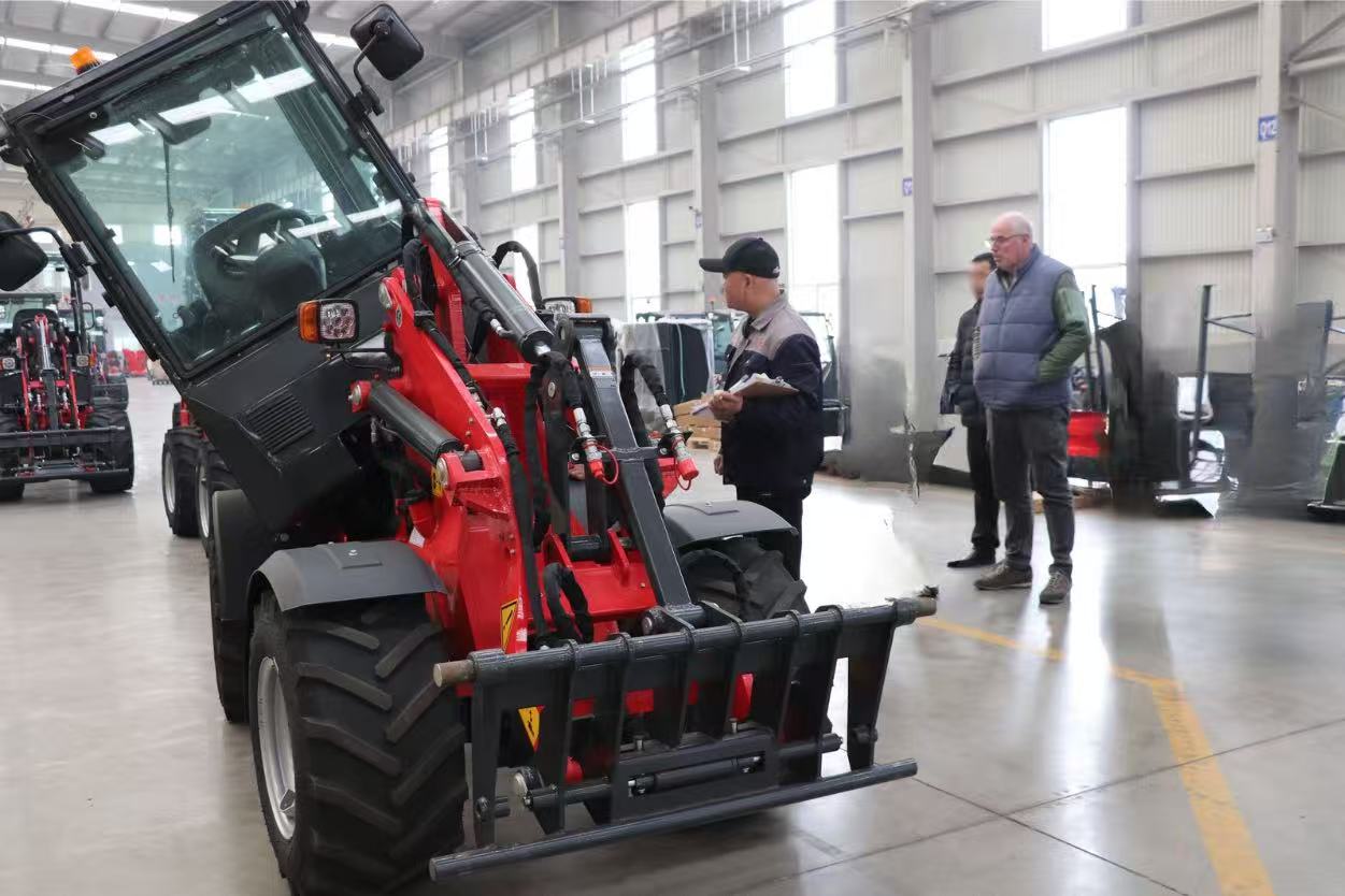 Good Compact Articulating Loader