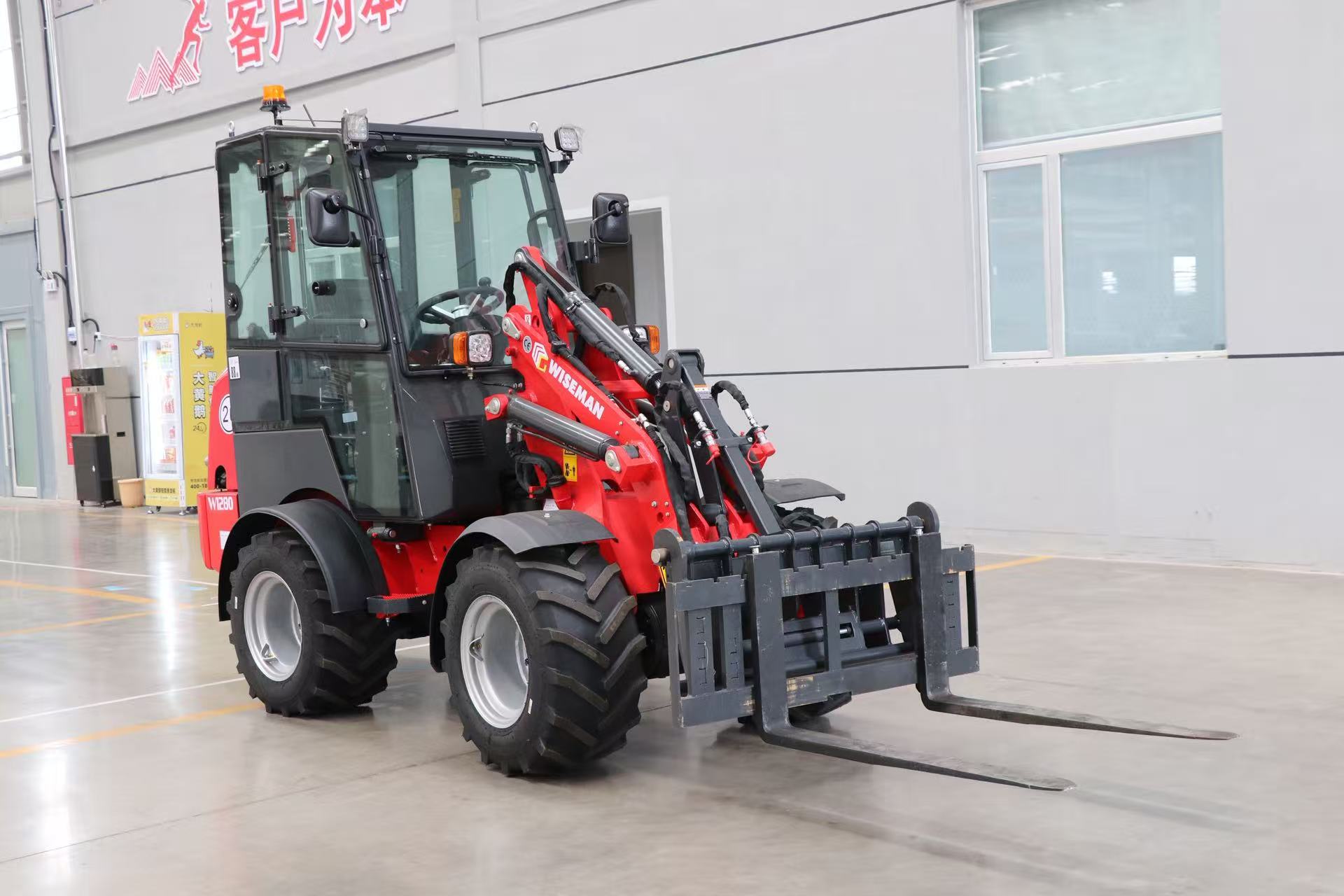 Wheel Loader for Mediterranean Olive Groves