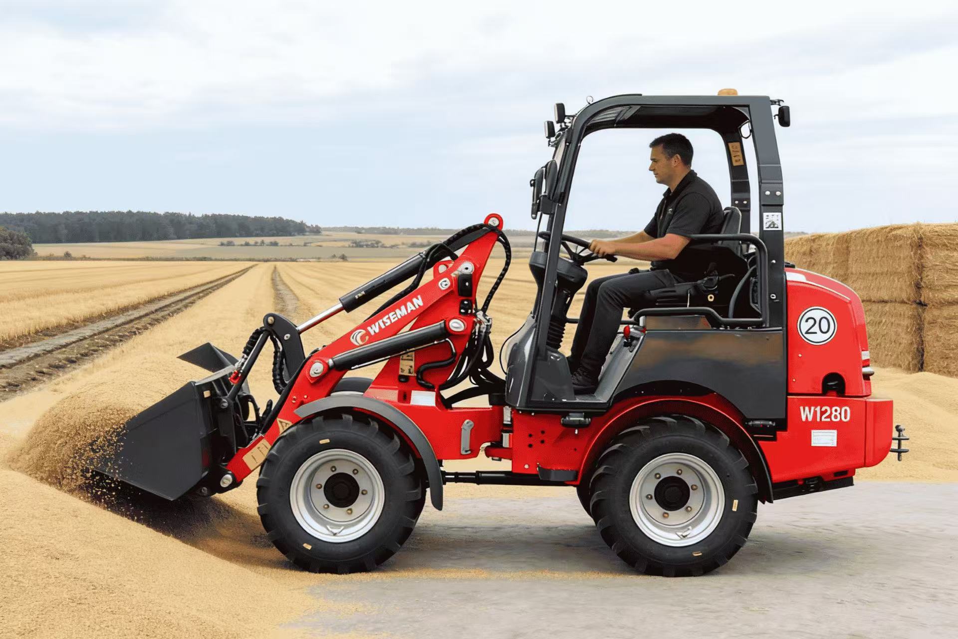 Cargador articulado compacto y duradero Cargador articulado compacto y duradero