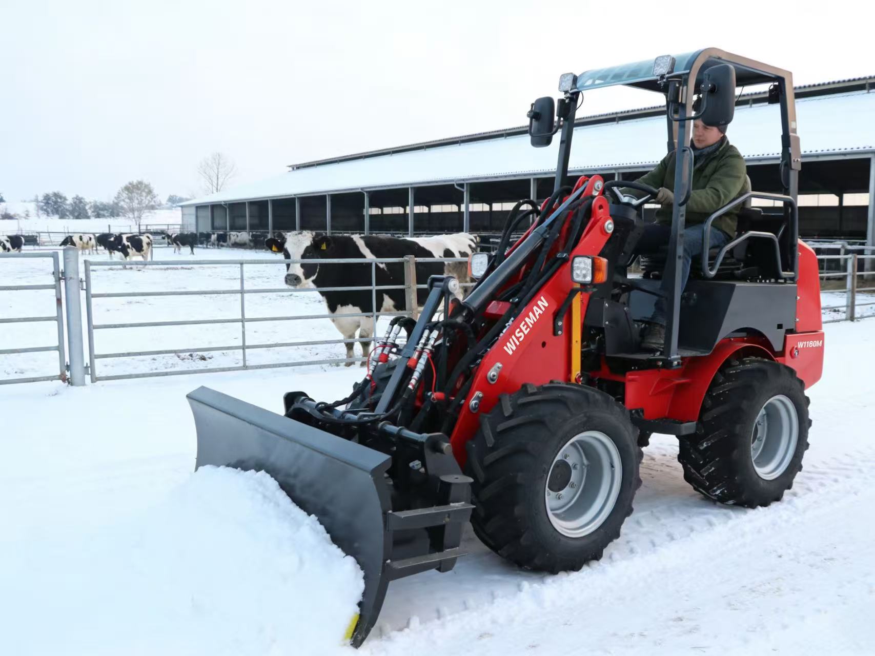 Ładowarka do szklarni wąskich korytarzy Ładowarka do szklarni wąskich korytarzy