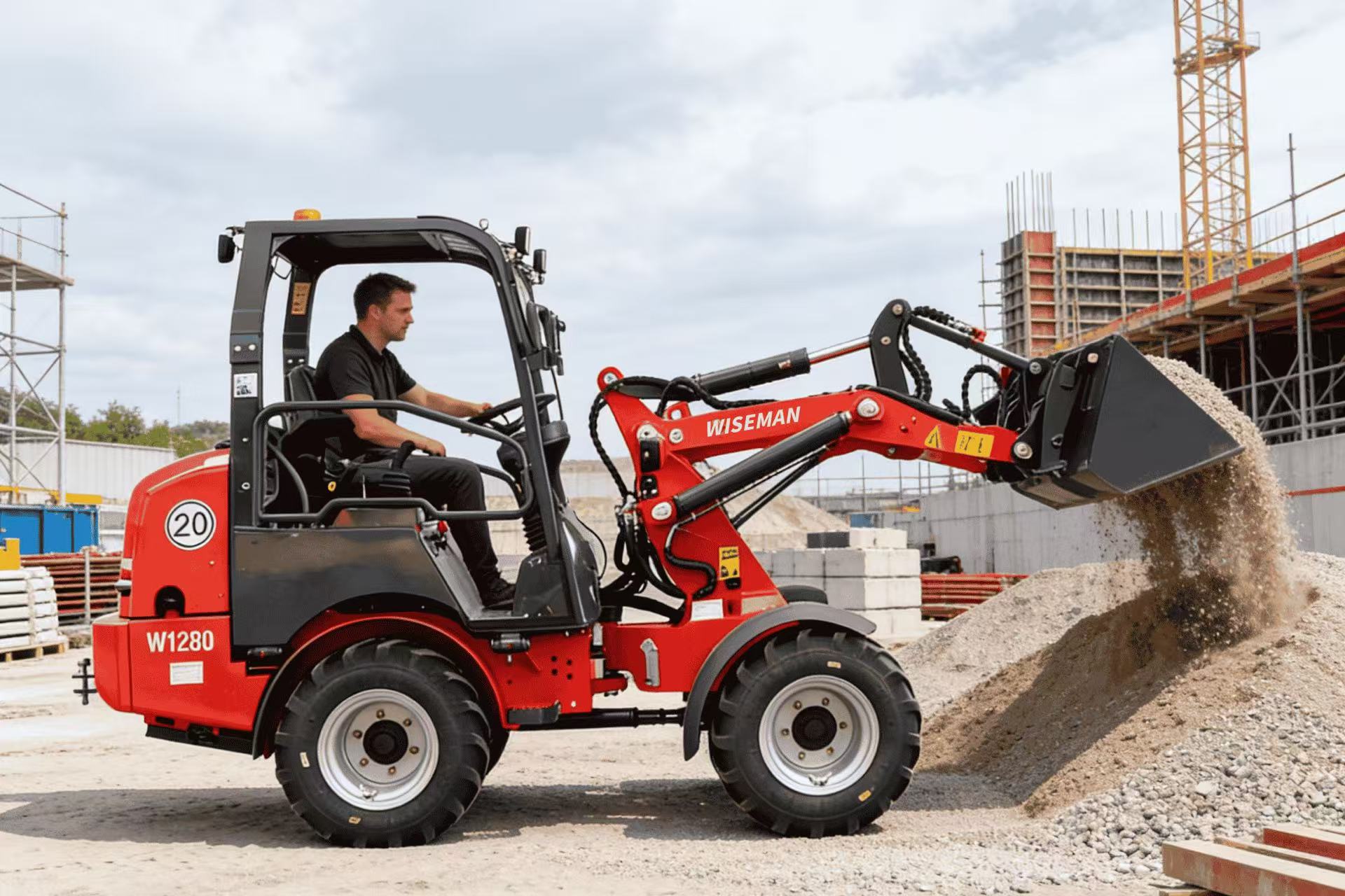 Heavy-duty Compact Articulated Loader Heavy-duty Compact Articulated Loader