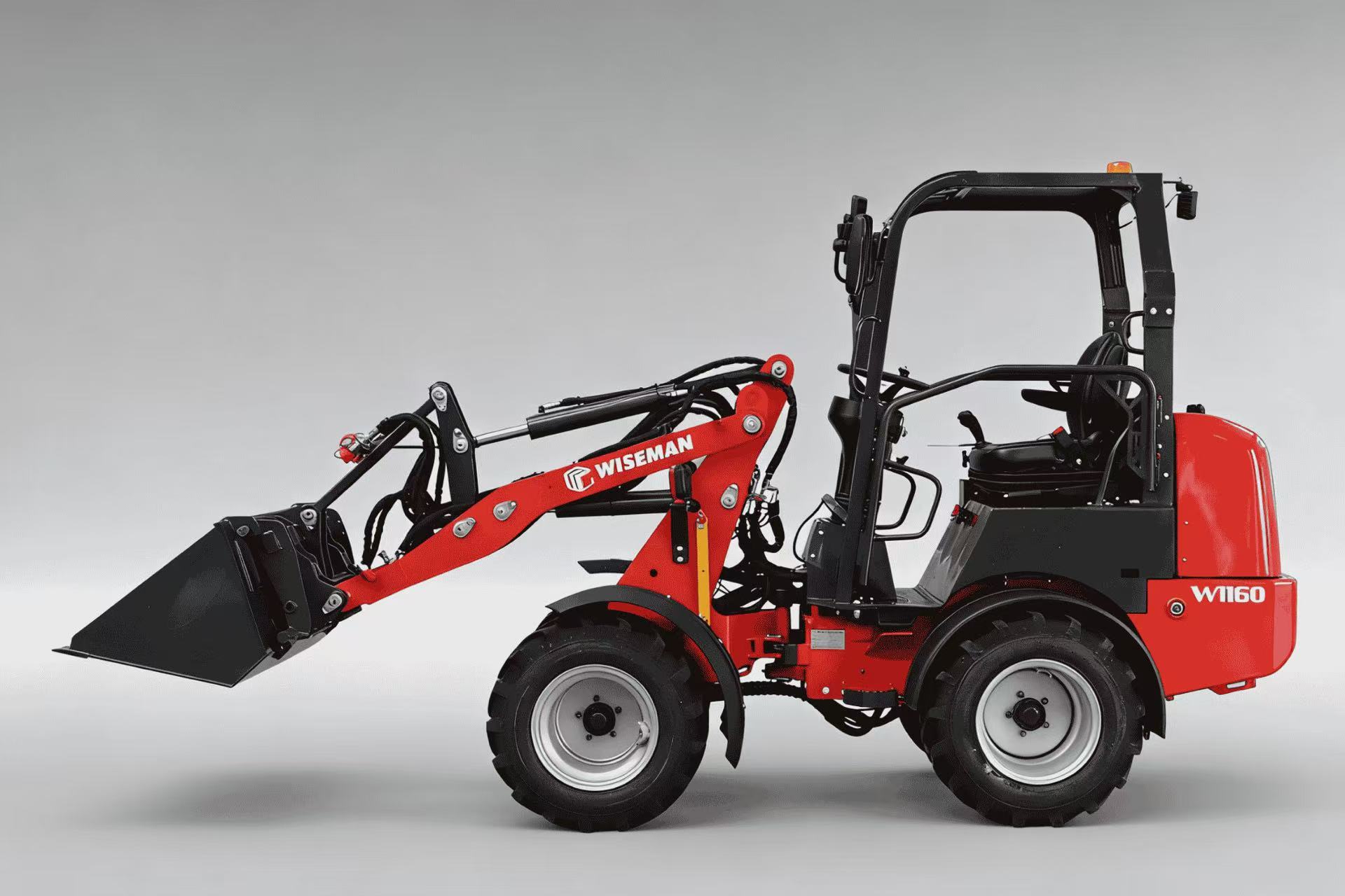 Cargador articulado compacto y potente